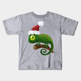 Chameleons Christmas! Kids T-Shirt